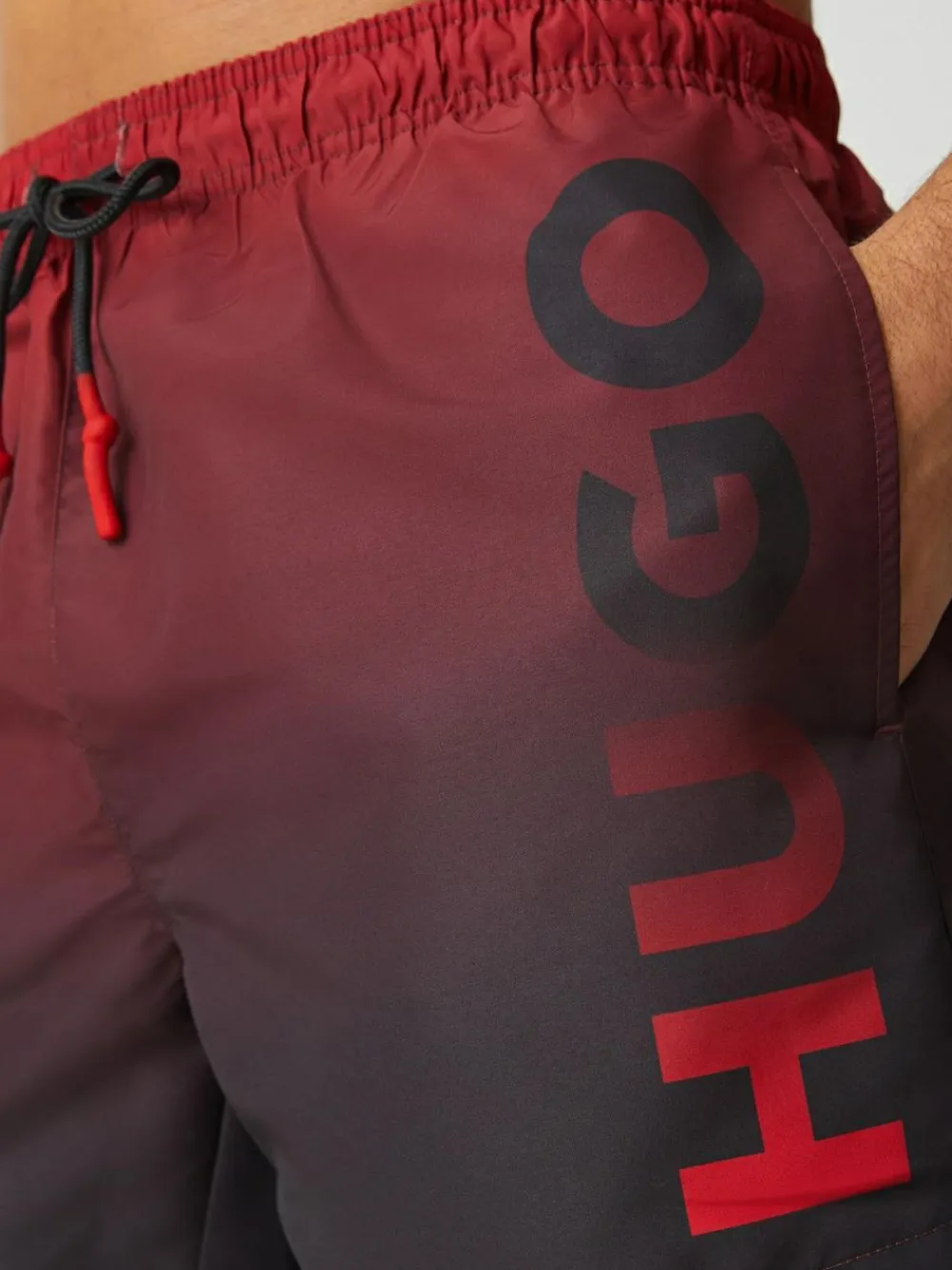 HUGO Red Gradient Swim Shorts^ Swimwear