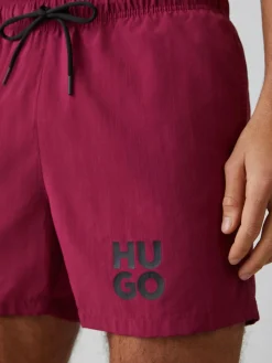 Clearance HUGO Paolo Swim Shorts Red
