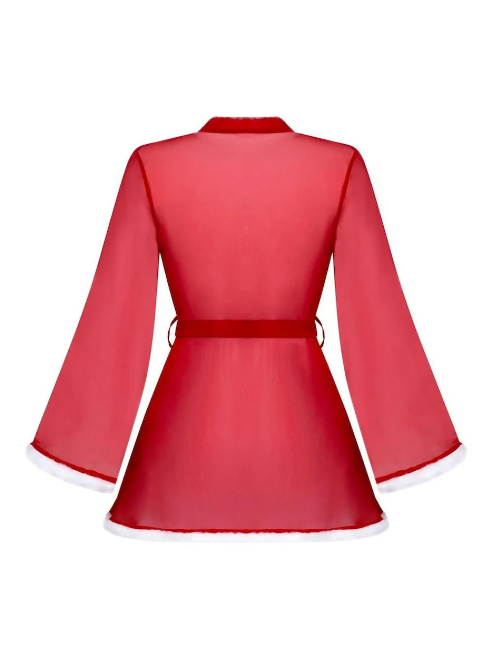 Hunkemoller Red Santa Mesh Kimono^Women Bathrobes