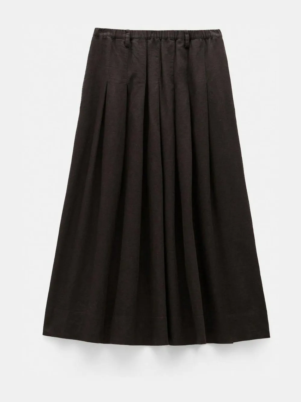Hush Ivy Pleated Linen Blend Midi Skirt^Women Skirts