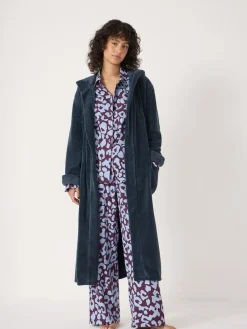 Hush Fluffy Hooded Dressing Gown^Women Bathrobes