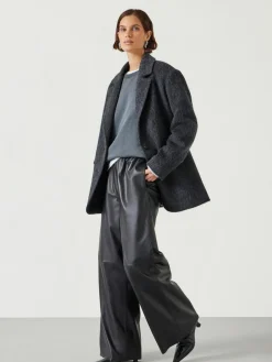 Sale Hush Jayde Italian Wool Blazer Grey Black