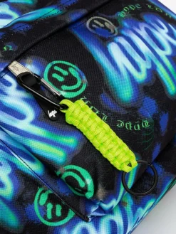 Discount Hype . Boys Blue Electric Smile Iconic Backpack