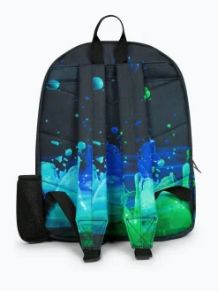 Hot Hype . Boys 3D Droplets Iconic Black Backpack