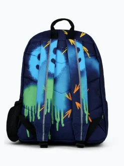 Hype Unisex Navy Spray Smiley Backpack^BOY Bags