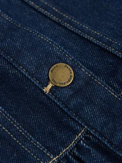 Hot Next Indigo Blue Peplum Hem Denim Jacket (3-16yrs)