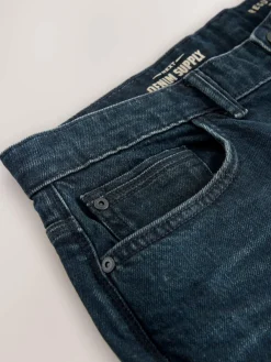 Next Regular Tapered Fit Authentic Stretch Denim Jeans Ink