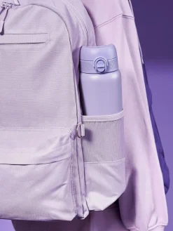 Clearance Ion8 1200ml Stainless Steel Water Bottle Light Purple