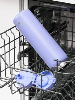 Clearance Ion8 1200ml Stainless Steel Water Bottle Light Purple