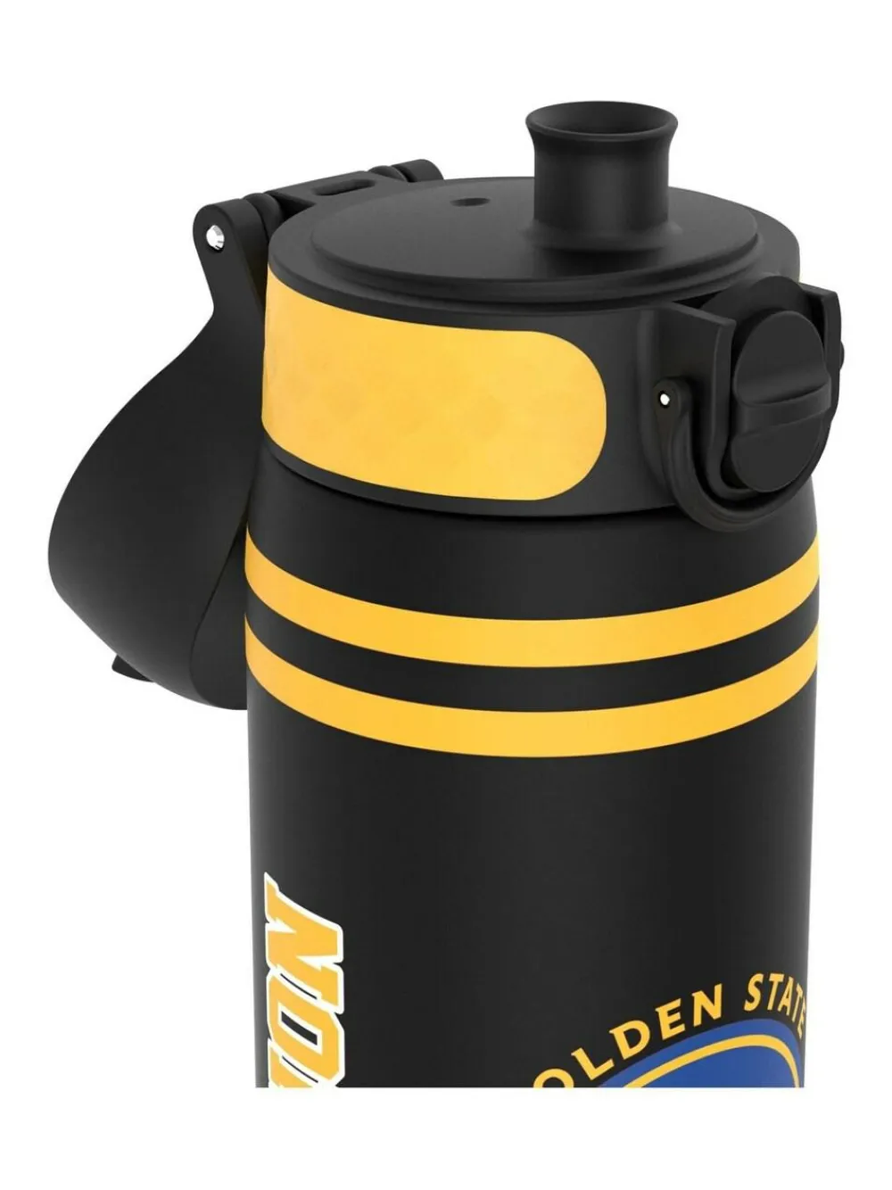 New Ion8 Varsity Water Bottle 500ml Yellow NBA Warriors