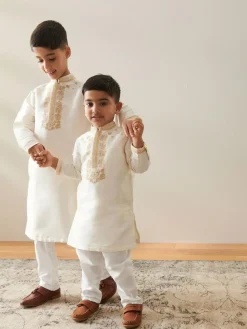 Outlet Next Ivory Eid Kurta (3mths-16yrs)