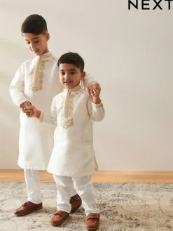 Outlet Next Ivory Eid Kurta (3mths-16yrs)