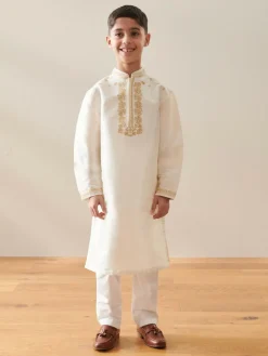 Outlet Next Ivory Eid Kurta (3mths-16yrs)