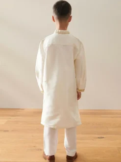 Outlet Next Ivory Eid Kurta (3mths-16yrs)