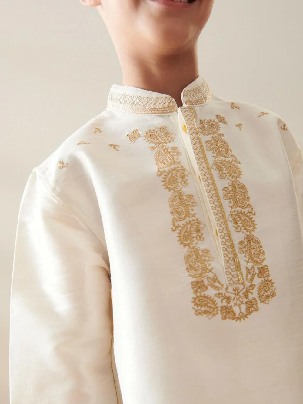 Outlet Next Ivory Eid Kurta (3mths-16yrs)