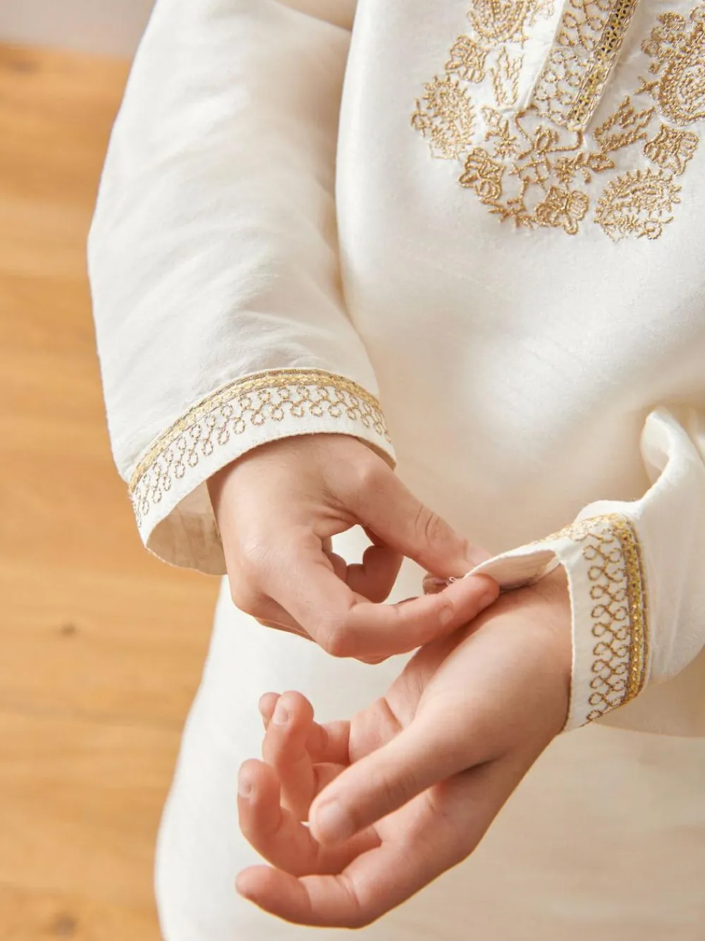 Outlet Next Ivory Eid Kurta (3mths-16yrs)