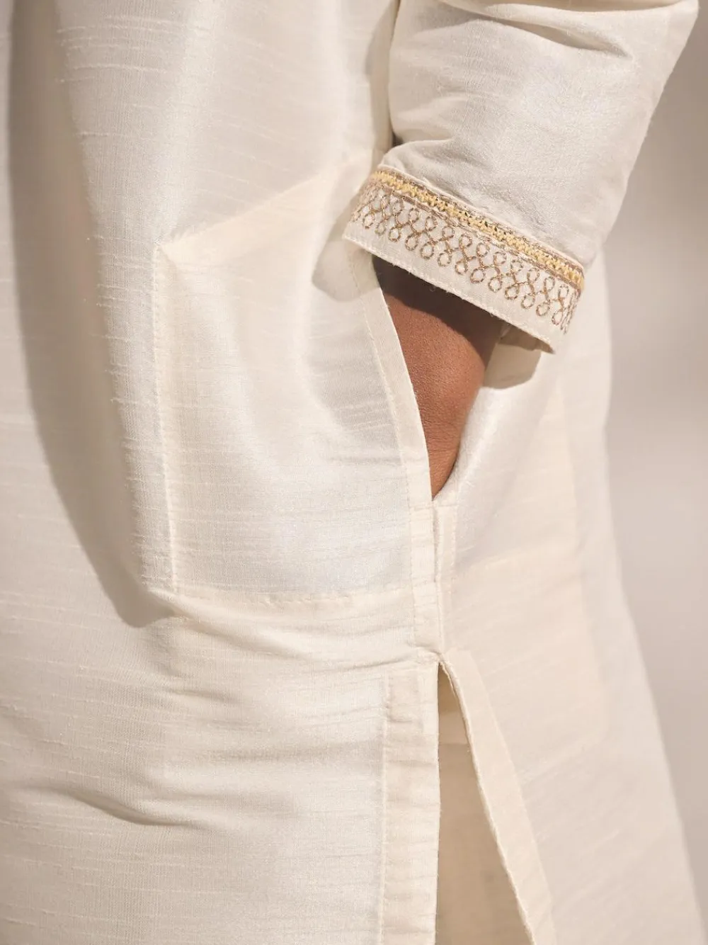 Outlet Next Ivory Eid Kurta (3mths-16yrs)