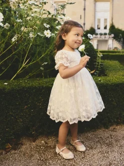 Clearance Next Embroidered Prom Dress (3mths-8yrs) Ivory