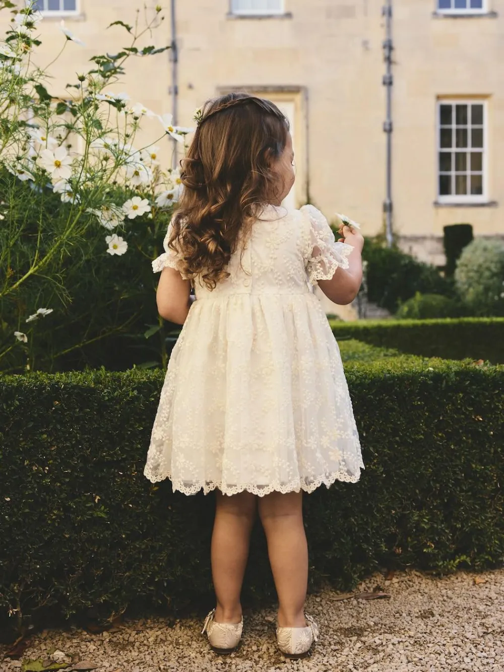 Clearance Next Embroidered Prom Dress (3mths-8yrs) Ivory