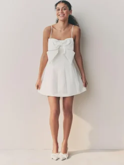 Next Forever Comfort® Wedding Satin Bow Pointed Toe Slingback Heels^Women Heels|Occasionwear