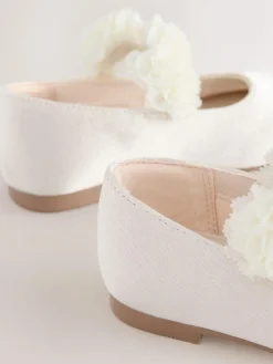 Next Standard Fit (F) Satin Flower Girl Occasion Mary Jane Shoes^ Shoes