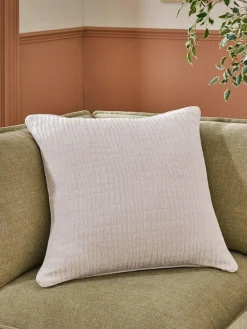 Outlet Next Textured Chenille 59 x 59cm Cushion Ivory