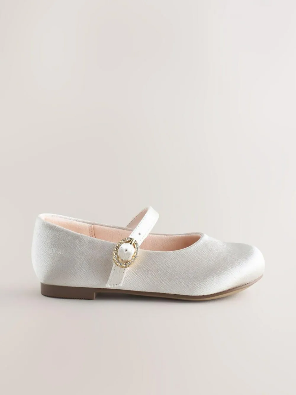 Next Ivory Wide Fit (G) Flower Girl Occasion Mary Jane Shoes^ Shoes