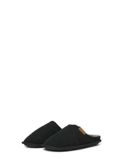 Online JACK & JONES Corduroy Mule Slippers Black