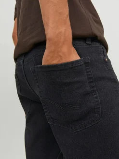Online JACK & JONES Black Glenn Slim Fit Jeans