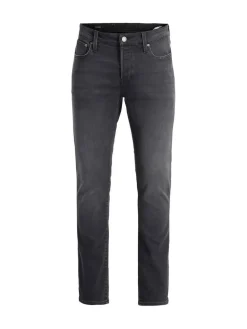 Sale JACK & JONES Black Mike Slim Fit Jeans