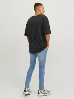Sale JACK & JONES Liam Skinny Fit Jeans Blue