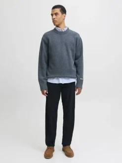 JACK & JONES Blue Relaxed Corduroy Joggers^ Joggers|Joggers