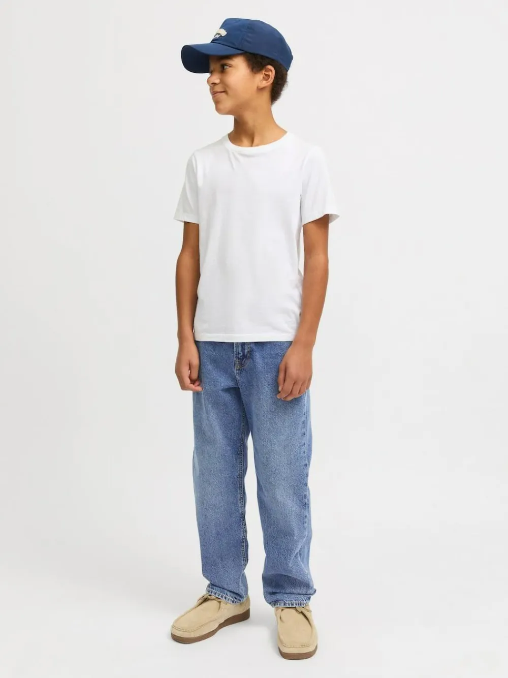 Discount JACK & JONES JUNIOR Chris Relaxed Fit Jeans Blue