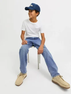 Discount JACK & JONES JUNIOR Chris Relaxed Fit Jeans Blue