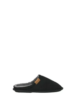 JACK & JONES JUNIOR Courdroy Mule Black Slippers^BOY Nightwear