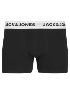 JACK & JONES JUNIOR Logo Black Boxers 5 Pack^BOY Underwear