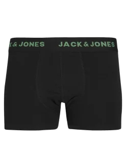 Hot JACK & JONES JUNIOR Logo Black Boxers 7 Pack