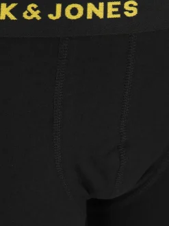 Hot JACK & JONES JUNIOR Logo Black Boxers 7 Pack