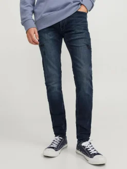 Discount JACK & JONES Liam Skinny Fit Jeans Sky Blue
