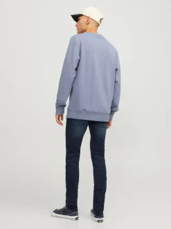 Discount JACK & JONES Liam Skinny Fit Jeans Sky Blue
