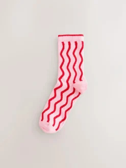 Discount Next Ankle Socks 4 Pack Jammy Heart