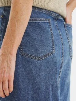 JD Williams Blue Mid Wash 24/7 Denim Maxi Skirt^Women Skirts