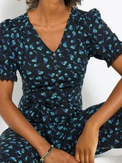 Joe Browns Black Petite Ditsy Floral Jumpsuit^Women Jumpsuits & Playsuits