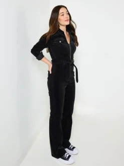 Joe Browns Black Petite Stretch Fit Darcy Cord Jumpsuit^Women Jumpsuits & Playsuits