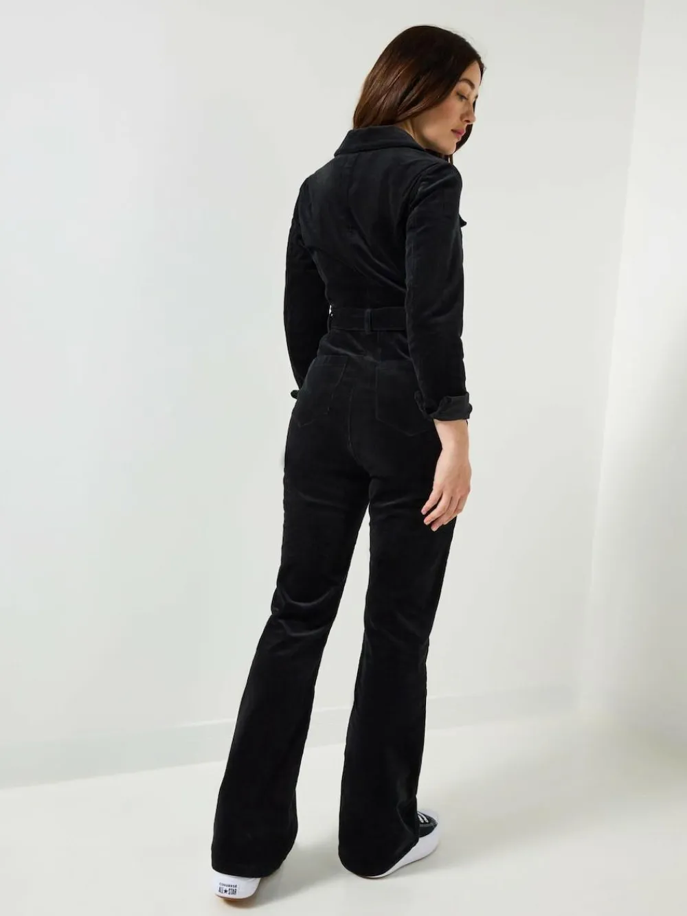 Joe Browns Black Petite Stretch Fit Darcy Cord Jumpsuit^Women Jumpsuits & Playsuits
