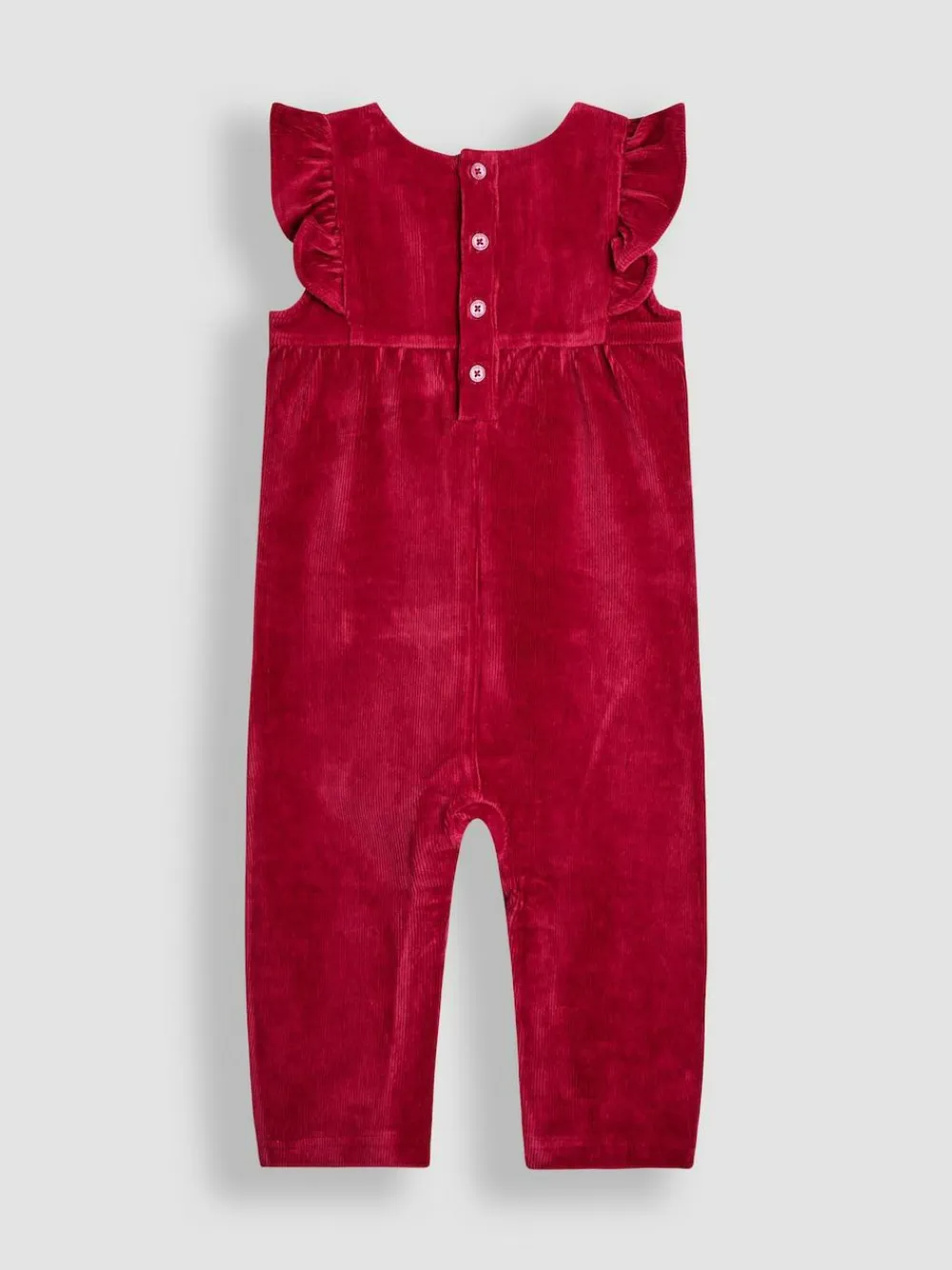 Jojo Maman Bébé Appliqué Velour Dungarees & Top Set^ Jumpsuits & Playsuits