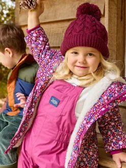 Jojo Maman Bébé Embroidered Cable Hat^ Hats & Scratch Mitts|Hats, Gloves & Scarves