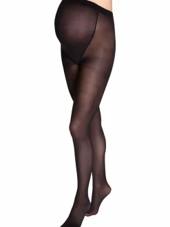 Jojo Maman Bébé Black 50 Denier Supersoft Maternity Tights Black^Women Socks & Tights
