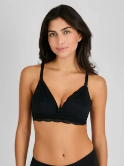 Jojo Maman Bébé Black 2 Pack Lace Bras^Women Bras
