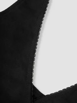 Jojo Maman Bébé 2-Pack Maternity & Nursing Sleep Bras Black